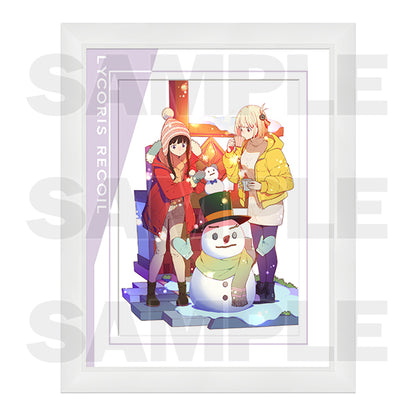 [期間限定]《莉可麗絲》短篇動畫 錦糸町丸井POP UP SHOP事後通販 A4 掛畫《25年8月預約》