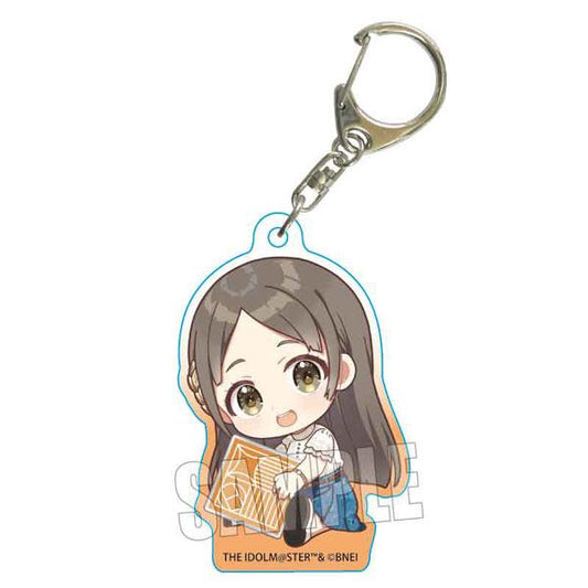 [Pre-order] School Idol Master GyuGyutto Keychain Kuramoto China "December 24 Pre-order"