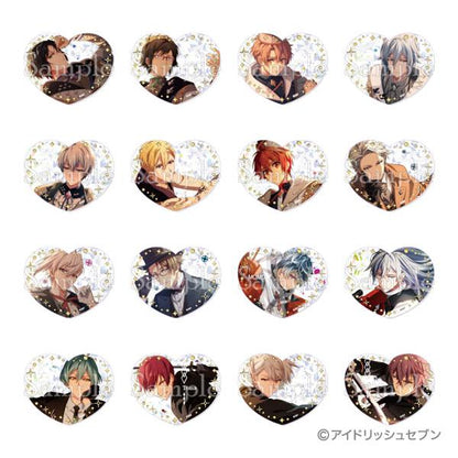 偶像星願 Pikuria Collection premium Vol.2 BOX，多款心形角色設計徽章集合。