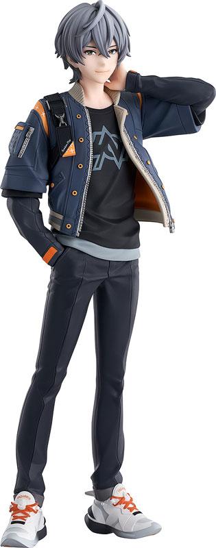 POP UP PARADE SP 絕區零 哲 完成品模型，身穿夾克和長褲的站姿。