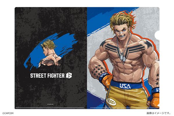 [預訂] 街頭霸王6 A4透明文件夾，路克角色設計，肌肉線條明顯。