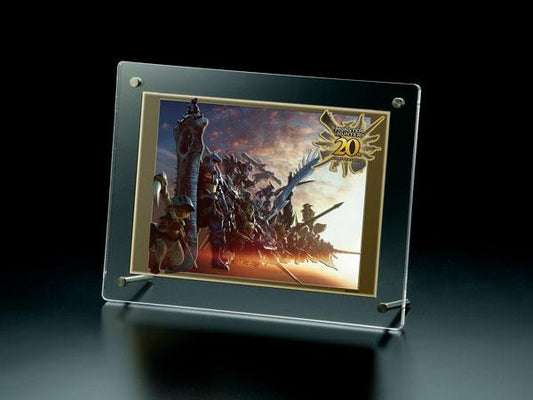 [Pre-order] Monster Hunter 20th Anniversary Art Mirror HIKARIKIRIE Hunter Edition "Pre-order for October 24"