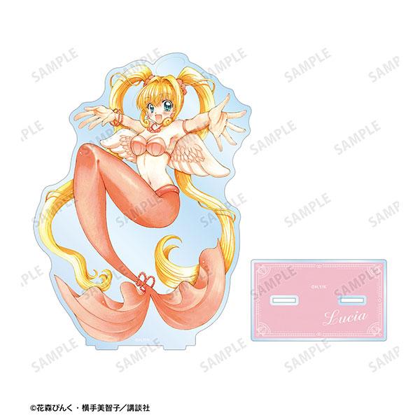 [Pre-order] Pearl Mermaid Pink-sensei Hanamori's new painting of Lucia Nanami's mermaid ver. Extra large stand "Reservation for October 24"