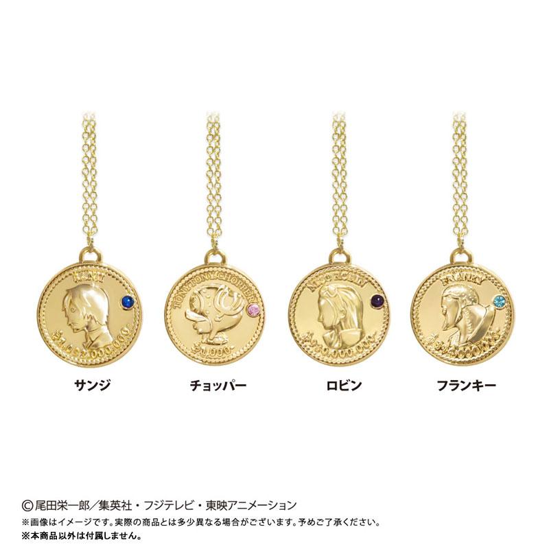 [預訂] ONE PIECE 海賊王 硬幣項鍊 Vol.6 山治《26年1月預約》