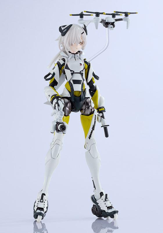 [預訂] 少女發動機 MOTORED CYBORG RUNNER SSX_155ar “KINETIC ASH” 人偶站姿，配有無人機。
