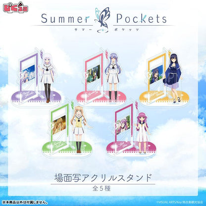 [預訂] Summer Pockets 場景寫真立牌 01.鳴瀨白羽《25年9月預約》