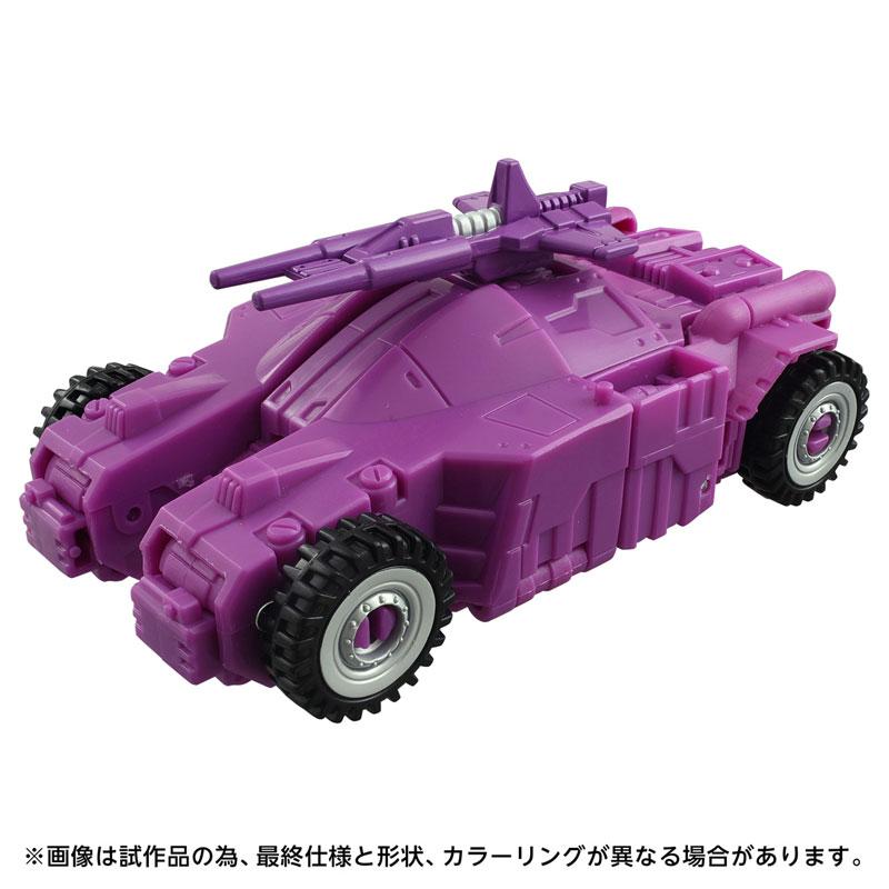 [預訂] 變形金剛 AOTP-13 狂派鐵甲龍紫色坦克形態玩具。