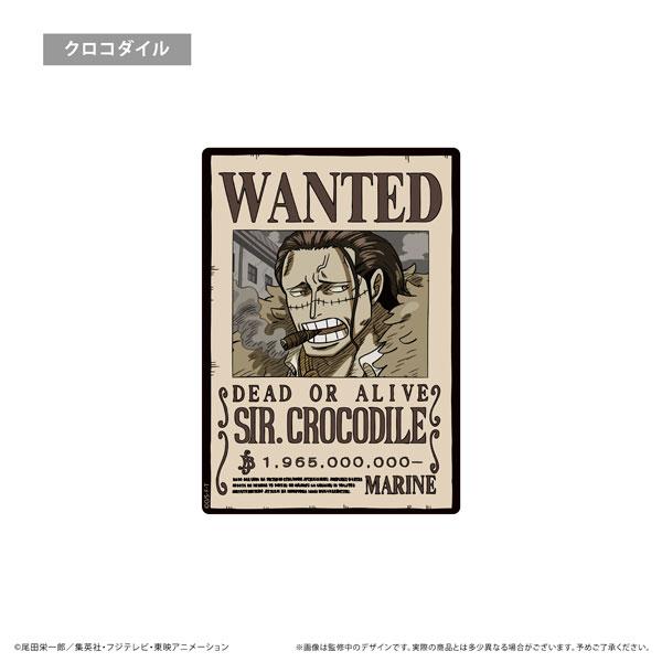 [預訂] 海賊王手配書滑鼠墊Vol.6，鱷魚懸賞單設計。