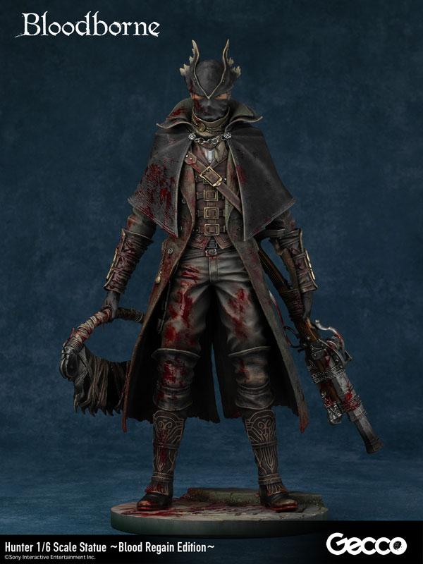 《Bloodborne》獵人 1/6 比例雕像 Blood Regain Edition。