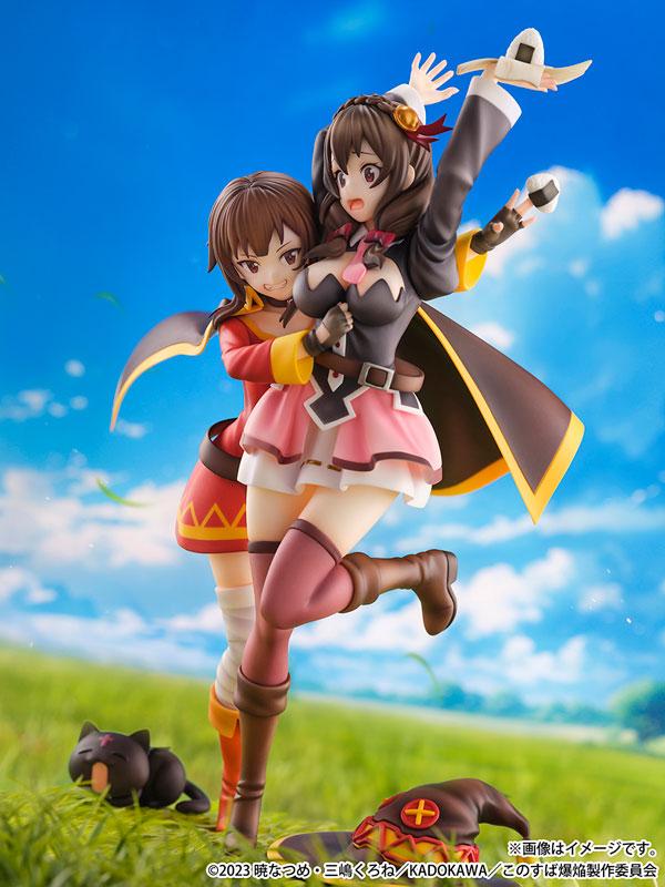 [Pre-order] "Dedicate Explosive Fire to a Beautiful World!" 』 Megumin &amp; Yoyo-Two are friends Ver.- 1/7 finished model "Reservation for May 25"