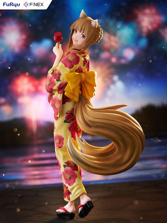 [Pre-order] MERCHANT MEETS THE WISE WOLF Holo Yukata Ver. 1/7 finished model "Reservation for April 25"