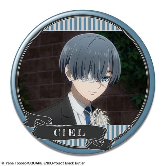 [Pre-order] TV Animation Black Butler - Boarding School Chapter - Badge Design 19 (Ciel Phantomhive/I) "Reservation for November 24"