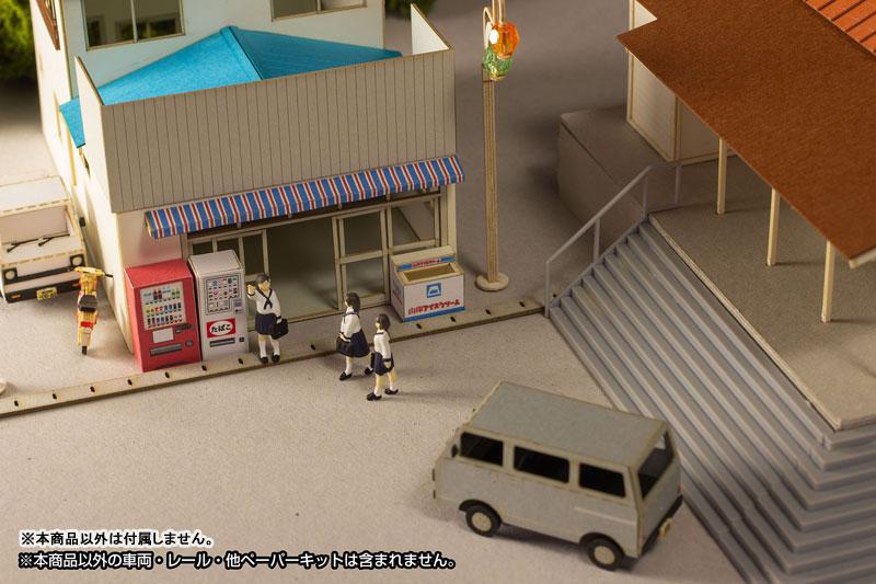 [Pre-order] 1/80 Paper Model Kit Street Corner Accessories Series Store "Grocery Store" "December 24 Pre-order"