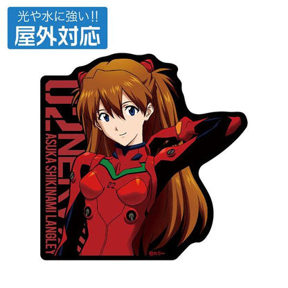 [預訂] EVANGELION 式波·明日香·蘭格雷 屋外對應貼紙《25年4月預約》