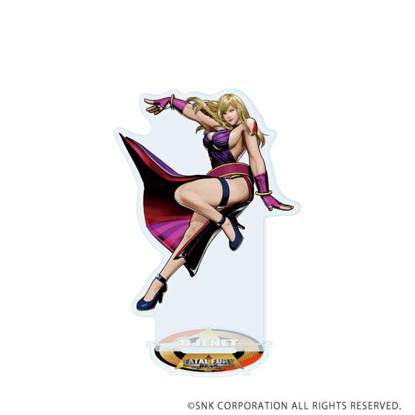 [預訂] 珍妮特立牌，「餓狼傳說 City of the Wolves」官方插圖。