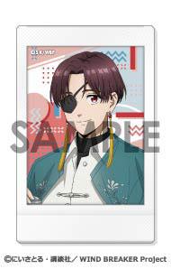 防風少年角色收集 weekend 系列盒裝其中一款設計圖，人物戴眼罩，穿著綠色外套。