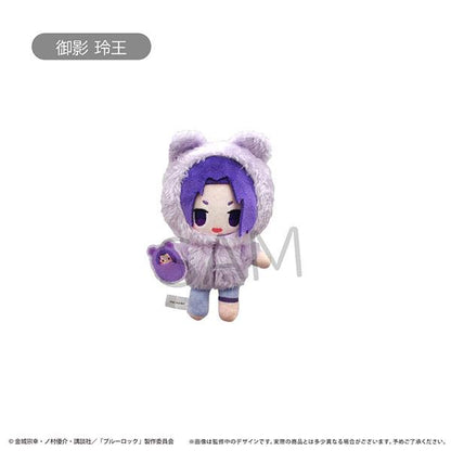 [預訂] 藍色監獄 Petit Fuwa毛公仔 核桃睡衣ver. 御影玲王《25年4月預約》