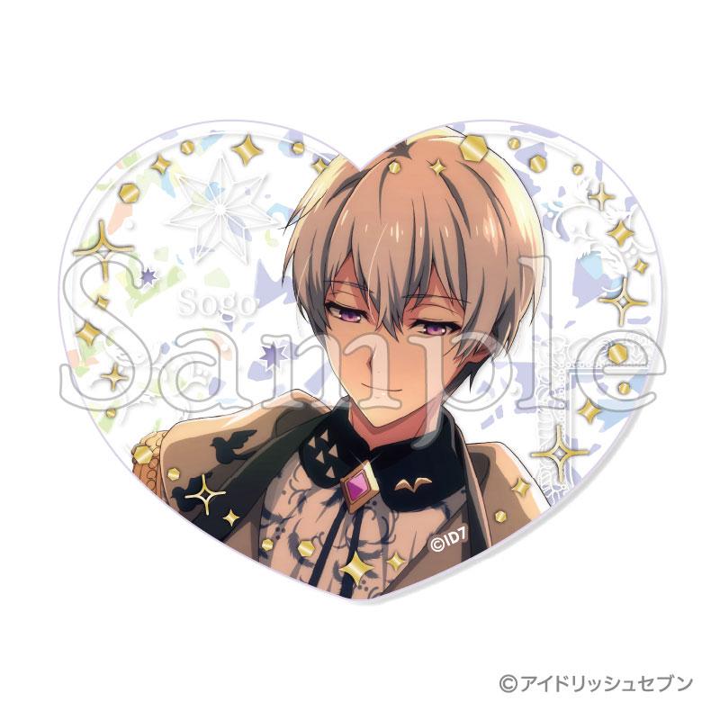 偶像星願 Pikuria Collection premium Vol.2，心形徽章，其中一款設計圖樣。