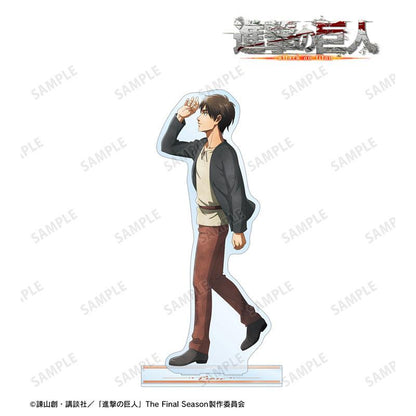 [Pre-order] Attack on Titan's newly painted Eren walking in watercolor style ver. Extra large stand "Pre-order for October 24"