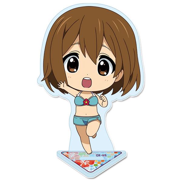 K-ON！輕音少女 平澤唯 水着ver. 立牌，卡通人物身穿泳衣造型。