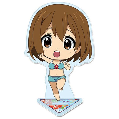 K-ON！輕音少女 平澤唯 水着ver. 立牌，卡通人物身穿泳衣造型。