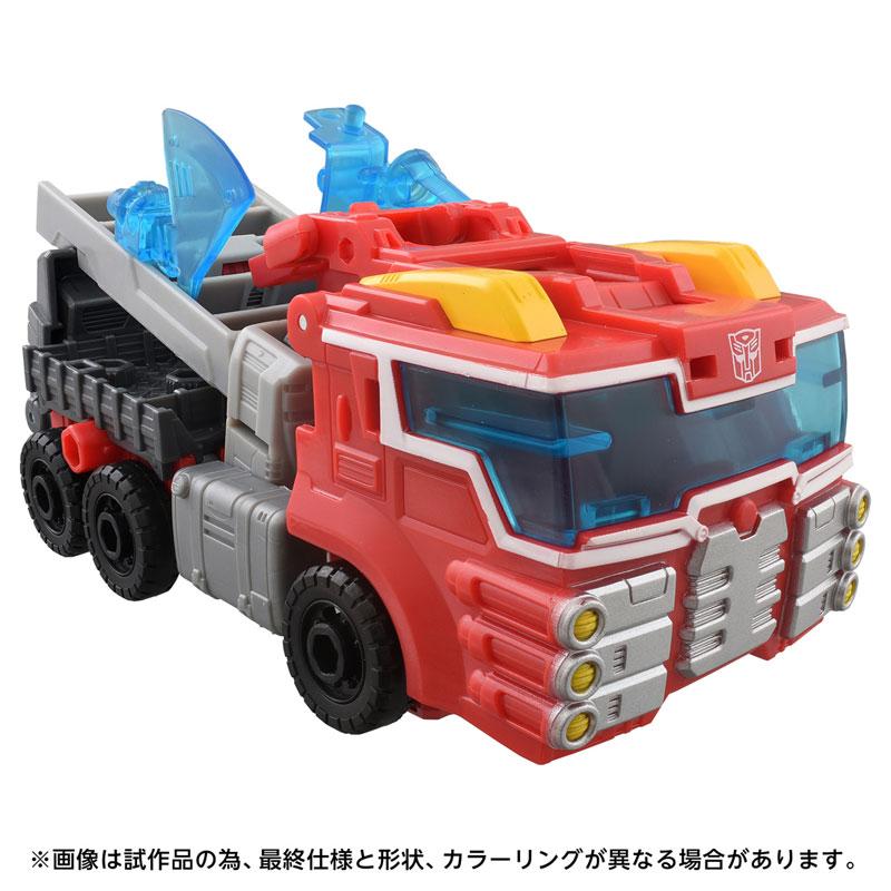 [預訂] 變形金剛 AOTP-12 救援金剛 熱浪 玩具模型，紅色消防車造型。