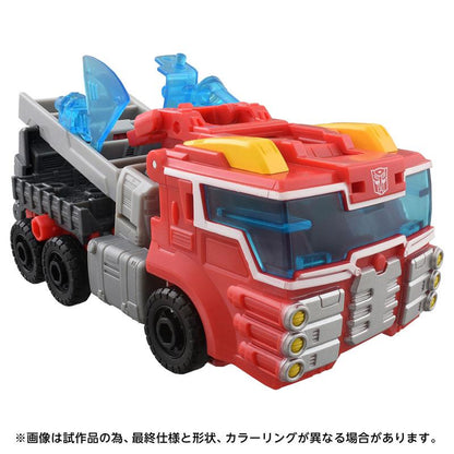 [預訂] 變形金剛 AOTP-12 救援金剛 熱浪 玩具模型，紅色消防車造型。