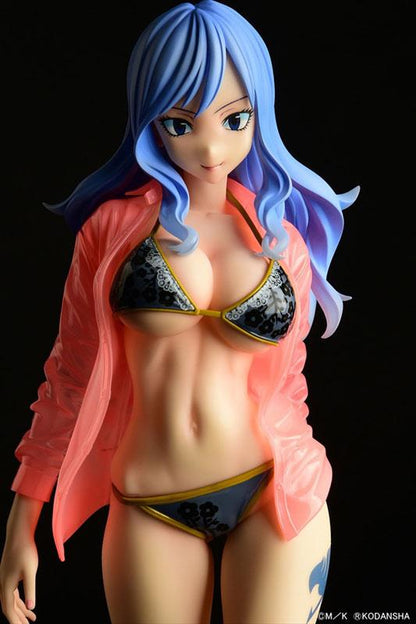 [預訂] FAIRY TAIL 茱比亞·洛克沙Gravure_Style『黑比基尼！！』溼透了的白襯衫SP 1/6 完成品模型《24年12月預約》