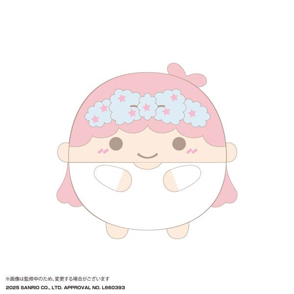 [預訂] 雙星仙子 啦啦 毛絨公仔，M尺寸，正面圖。