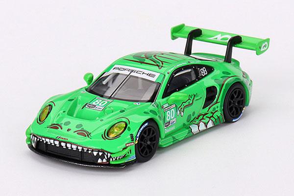 [預訂] 1/64 保時捷 911 GT3 R IMSA 塞布靈12小時 GTD 2023 #80 AO Racing《24年7月預約》