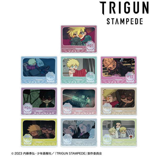 [Pre-order] TV anime "Trigun" exchange for Yuru Koma accessories and comes with 10 standing plates in the BOX "March 25 reservation"