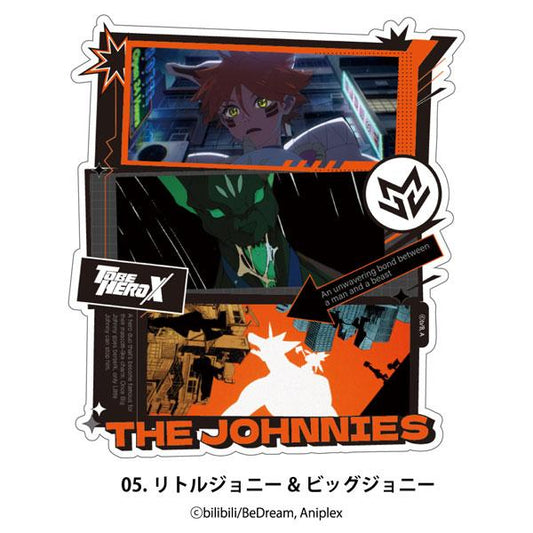 [預訂] 凸變英雄 X 貼紙 05.小強尼＆大強尼《25年9月預約》