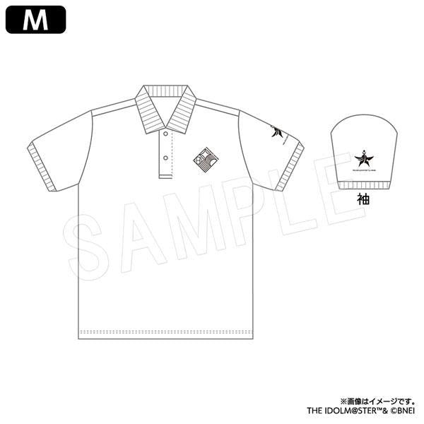 [預訂] 學園偶像大師 初星學園POLO衫 (白色) M《25年8月預約》