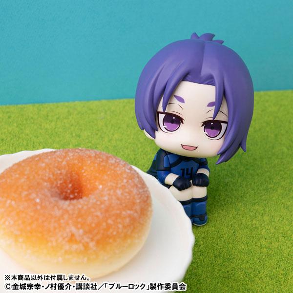 [預訂] LookUp 藍色監獄 御影玲王 日本代表戰ver. 完成品模型，附甜甜圈。