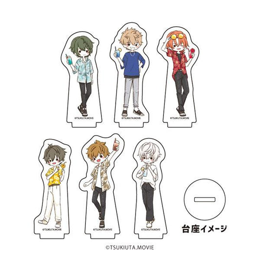 [Pre-order] Acrylic mini stand ""Moon Song." Theatrical version RABBITS KINGDOM THE MOVIE" 04/Summer ver. Graphic art illustrations 6 pieces in BOX "October 24 reservation"