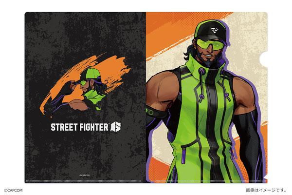 [預訂] 街頭霸王6 A4透明文件夾，RASHID角色設計。