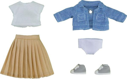 [Pre-order] Clay doll clothing set denim jacket &amp; skirt "Pre-order for April 25"