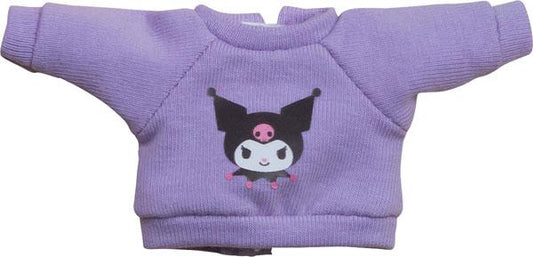 [Pre-order] Sanrio Clay Doll Character Sweatshirt (Kuromi) "Pre-order January 25"