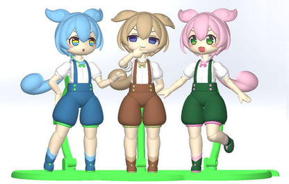 [預訂] Plafia 東北俊子 麻糬怪獸們 BOX 1/12 模型《25年12月預約》