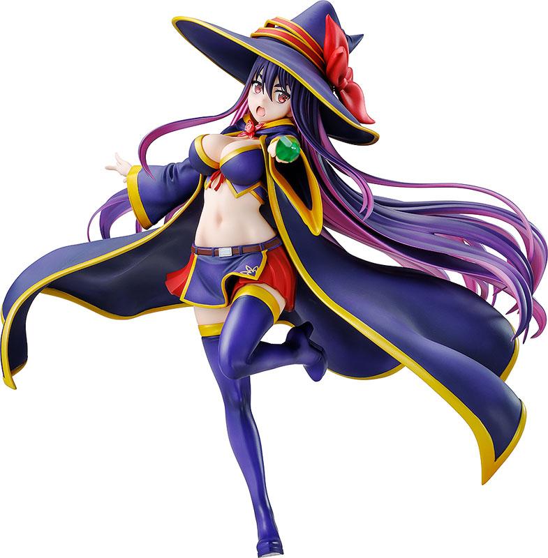 紅戰士伊多拉·阿波羅 1/7 模型：戴著帽子、穿著法師服裝的女性角色，手持綠色寶石。