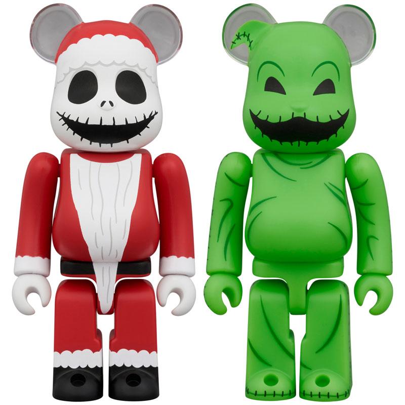 [預訂] BE@RBRICK SANTA JACK ＆ OOGIE BOOGIE 2PCS SET 『NIGHTMARE BEFORE CHRISTMAS』《25年5月預約》