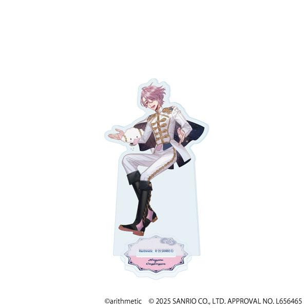 [預訂] 青空颯斗與 Cogimyun 合作立牌，角色穿著白色軍裝風格服飾。