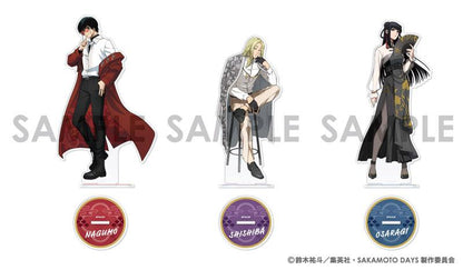 [預訂] SAKAMOTO DAYS 坂本日常 立牌～ASIAN STREET STYLE～ 套裝B(南雲＆神神廻＆大佛)《25年12月預約》