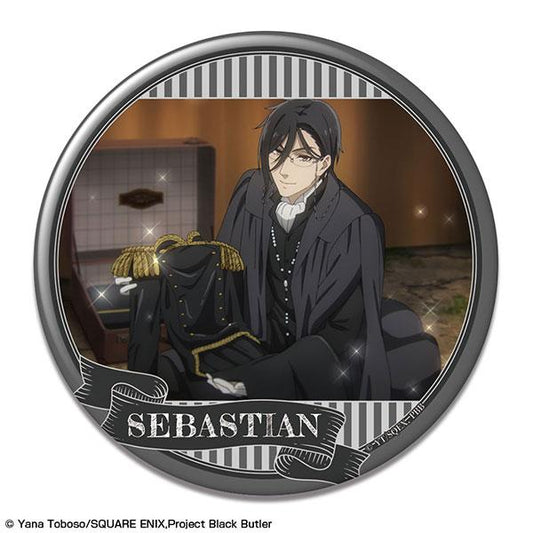 [Pre-order] TV Animation Black Butler - Boarding School Chapter - Badge Design 05 (Sebastian Michaelis/E) "Reservation for November 24"