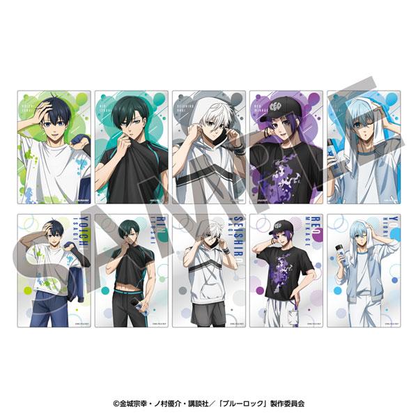 [預訂] 藍色監獄 交換透明卡 〈訓練服 Style〉 10個入套裝《25年9月預約》