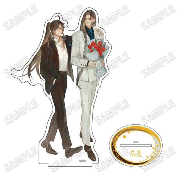 [預訂] 魔道祖師BIG立牌，西裝人物，手捧花束。