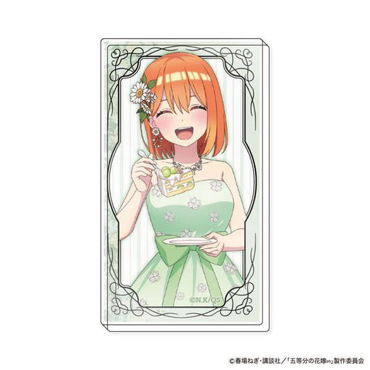 [Pre-order] Five-quarter wedding∽ Acrylic block First Bite Ver. D: Nakano Yotsuba "December 24 reservation"