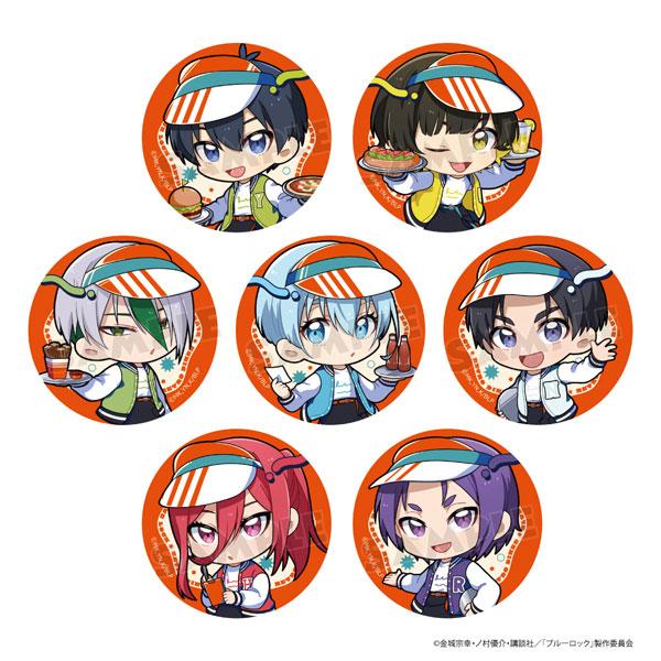 [預訂] 藍色監獄 交換徽章BOX(復古餐廳/ver.A) 7個入BOX《25年3月預約》