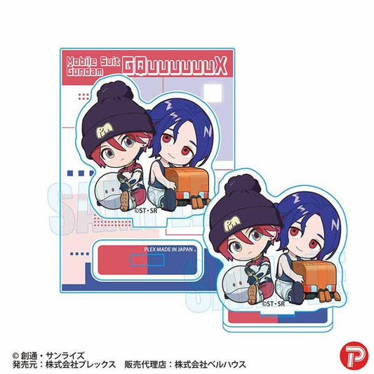 [預訂] 機動戰士Gundam GQuuuuuuX GyuGyutto迷你立牌 馬琪＆修治《25年9月預約》