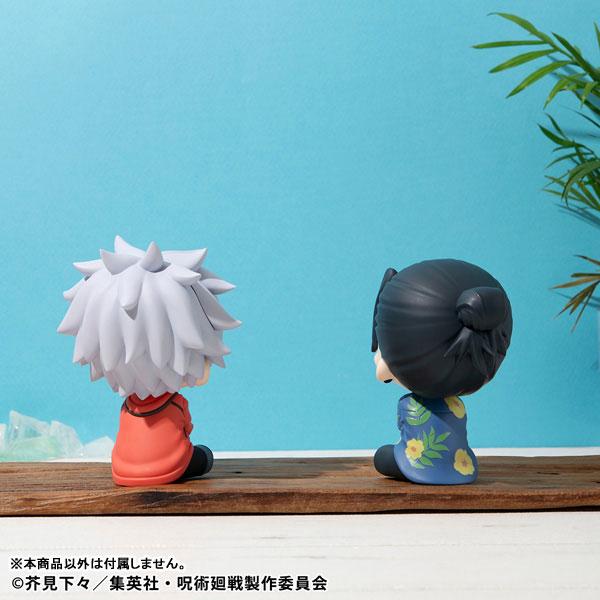 [預訂] LookUp 咒術迴戰 夏油傑 沖繩ver. 完成品模型背面展示。